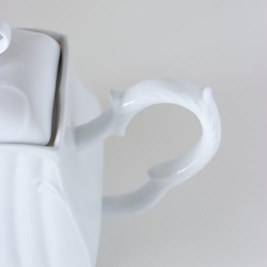 ポーセラーツ 白磁 食器 スクエアポット 北欧風 : VICTORIA DESIGN