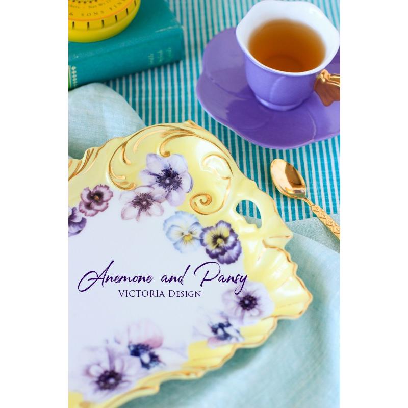 ポーセラーツ 白磁 食器 トレー ホイップフリルトレイ 北欧風