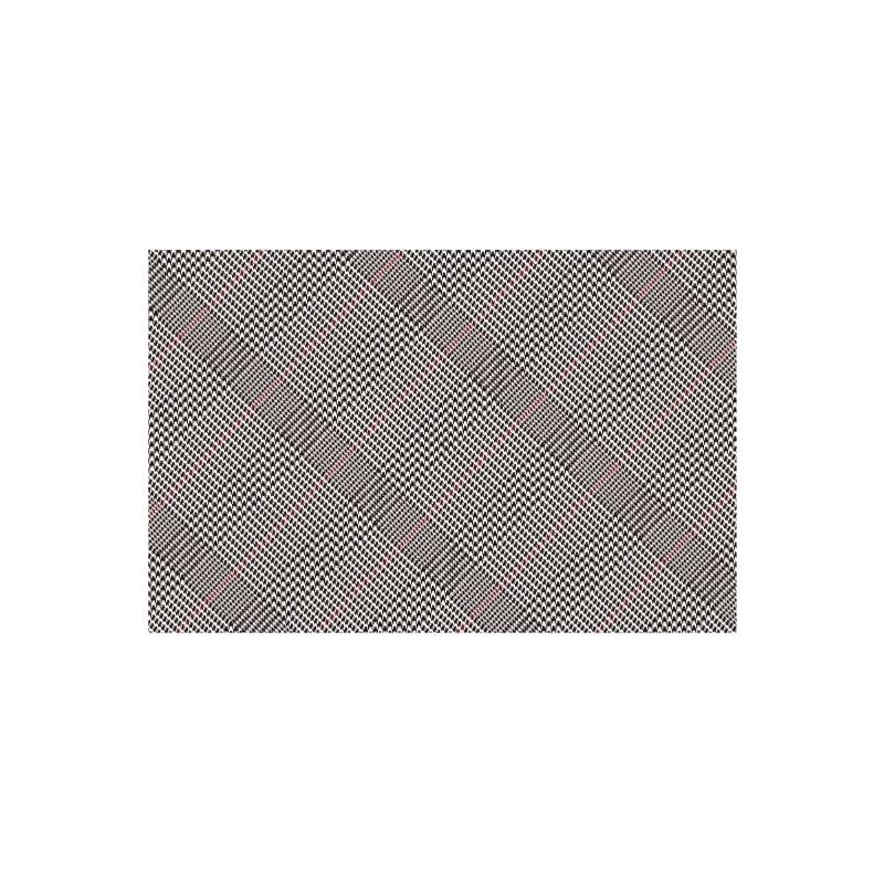 ポーセラーツ 転写紙 模様 GLEN CHECK (グレンチェック・レッドライン