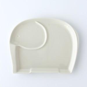 ポーセラーツ 白磁 食器 エレファントプレート 北欧風 : VICTORIA