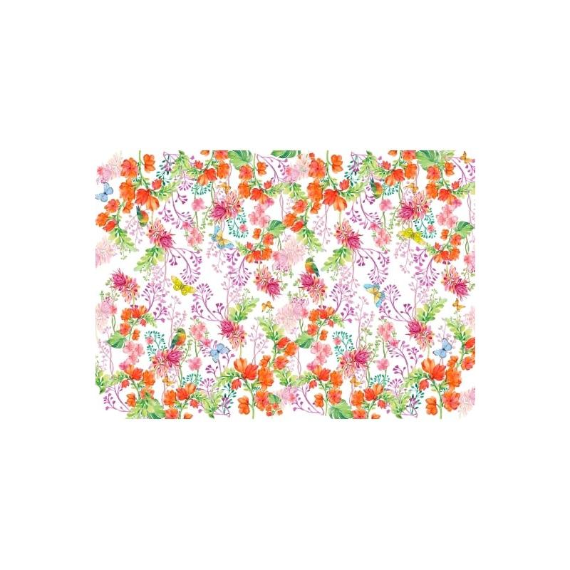 ポーセラーツ 転写紙 花柄 バタフライ NANI FLOWER (ナニフラワー