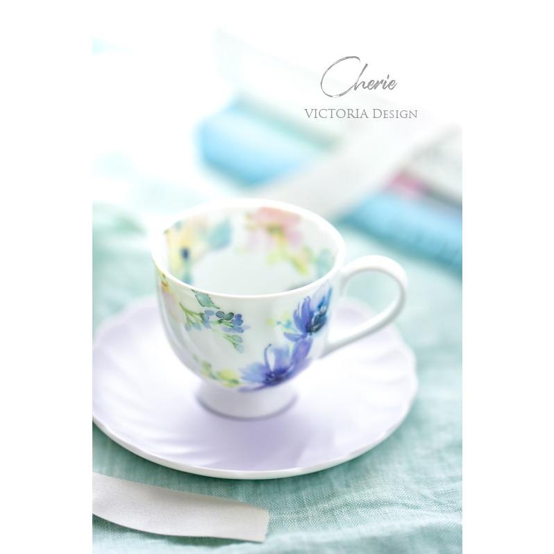 ポーセラーツ 転写紙 花柄 CHERIE (シェリー） : VICTORIA DESIGN