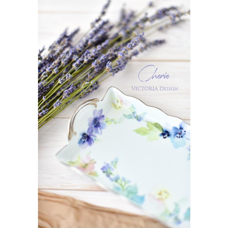 ポーセラーツ 転写紙 花柄 CHERIE (シェリー） : VICTORIA DESIGN