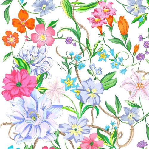 ポーセラーツ 転写紙 花柄 FLORA(フローラ) : VICTORIA DESIGN - 通販