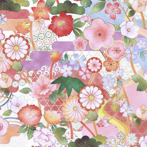 ポーセラーツ 転写紙 和柄 花柄 華やか Kotobuki コトブキ 13 11 Kot Victoria Design 通販 Yahoo ショッピング