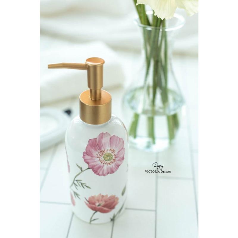 ポーセラーツ 転写紙 花柄 フラワー ナチュラル 可愛い POPPY(ポピー