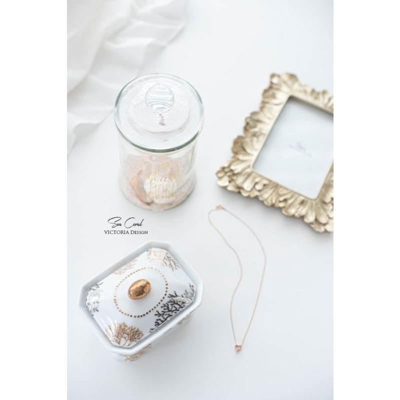 ポーセラーツ 転写紙 サンゴ 珊瑚 海 SEA CORAL シーコーラル ゴールド