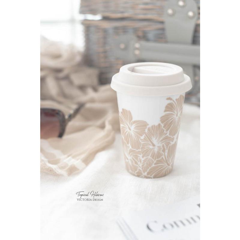 ポーセラーツ 転写紙 花柄 南国風 ハワイ Tropical Hibiscus トロピカルハイビスカス ミルクティー ベージュ 13 2105 Th Be 1 Victoria Design 通販 Yahoo ショッピング