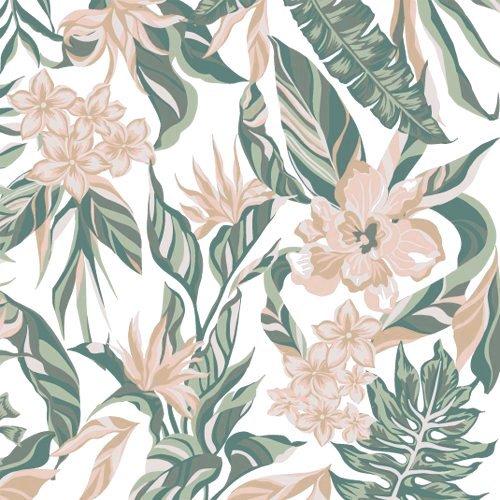 ポーセラーツ 転写紙 花柄 PUA LANI II(プアラニII)/花柄 南国風