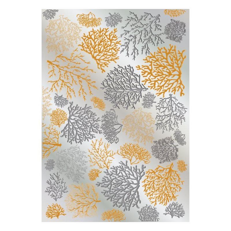 ポーセラーツ 転写紙 サンゴ 珊瑚 海 SEA CORAL(シーコーラル