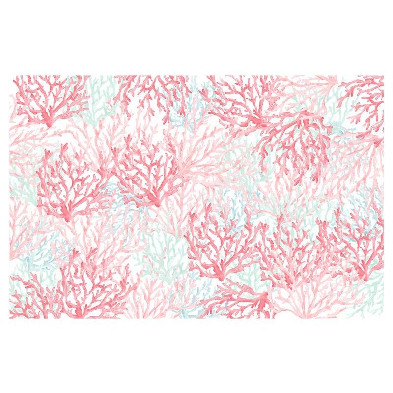 ポーセラーツ 転写紙 珊瑚 サンゴ 海 南国 CORAL LEAF(コーラルリーフ