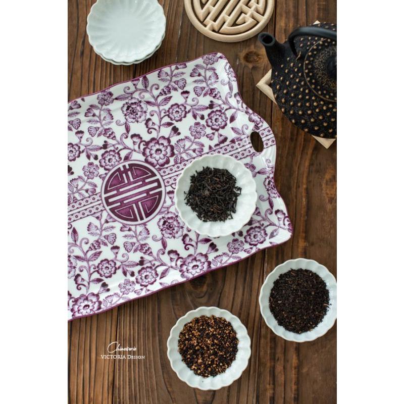 ポーセラーツ 転写紙 上品 優美 花柄 オリエンタル CHINOISERIE