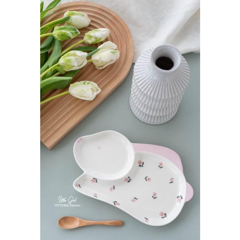 ポーセラーツ 転写紙 春 クマ チューリップ 韓国風 すずらん ミモザ