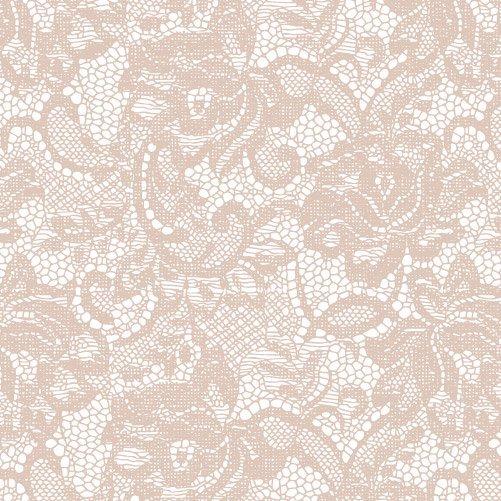 ポーセラーツ 転写紙 模様 LACE (レース) ミルクティー : VICTORIA