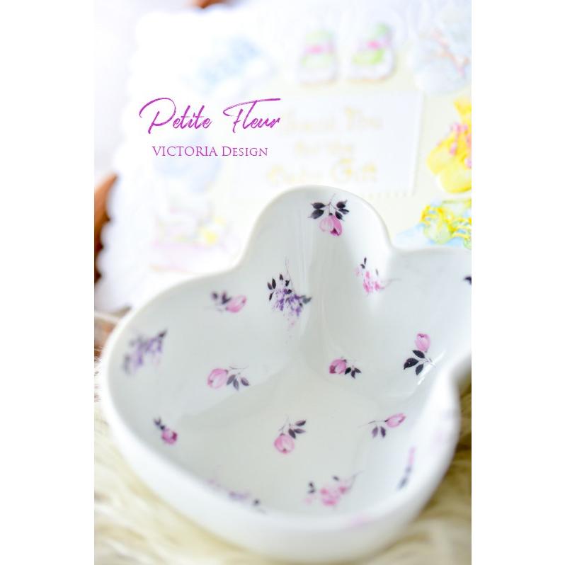 ポーセラーツ 白磁 食器 ウサギのプチボウル 北欧風 : VICTORIA DESIGN
