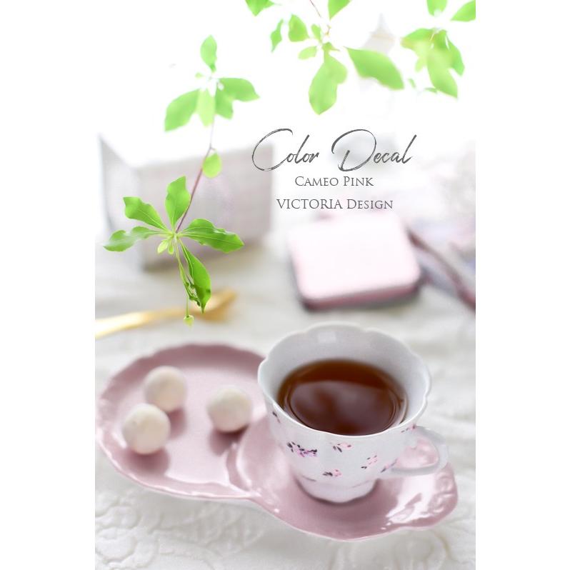 ポーセラーツ 転写紙 花柄 PETITE FLEUR (プチフルール・ピンク