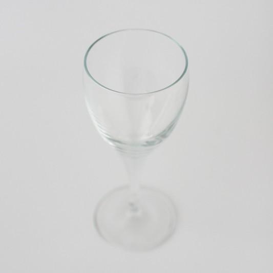 ポーセラーツ 白磁 ガラス ワイングラス 北欧風（無くなり次第終了