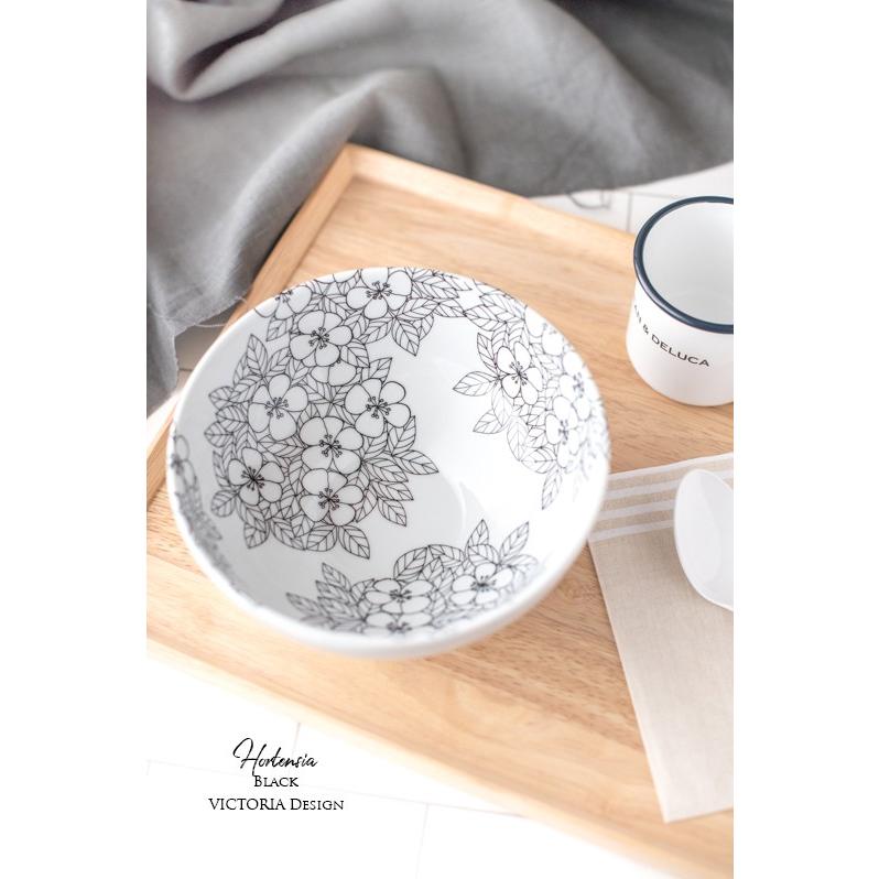 ポーセラーツ 転写紙 北欧風 HORTENSIA (オルテンシア・ブラック