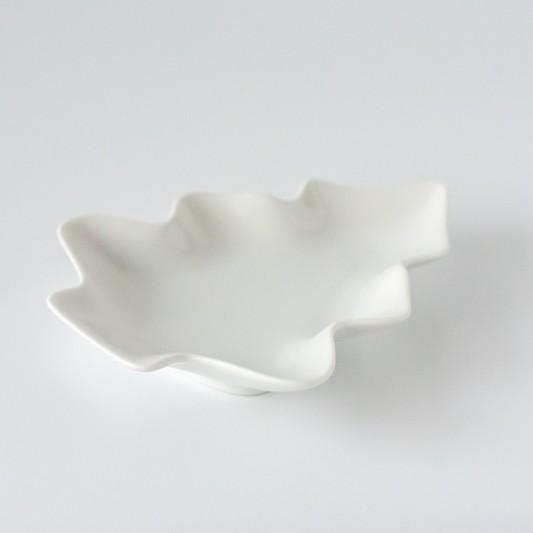 ポーセラーツ 白磁 食器 北欧風 ツリープレート(L) : VICTORIA DESIGN