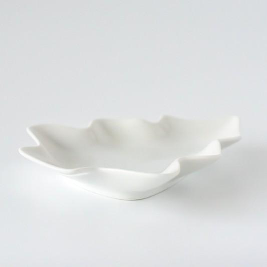 ポーセラーツ 白磁 食器 北欧風 ツリープレート(L) : VICTORIA DESIGN