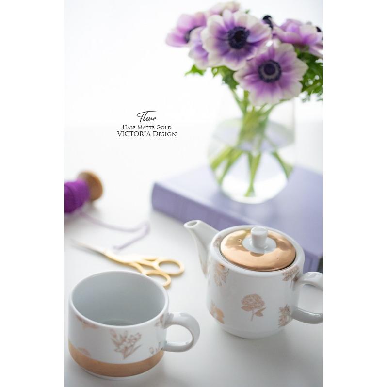 ポーセラーツ 白磁 食器 デイリーティーフォーワン 北欧風 : VICTORIA