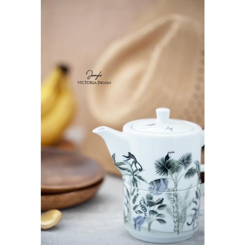 ポーセラーツ 白磁 食器 デイリーティーフォーワン 北欧風 : VICTORIA