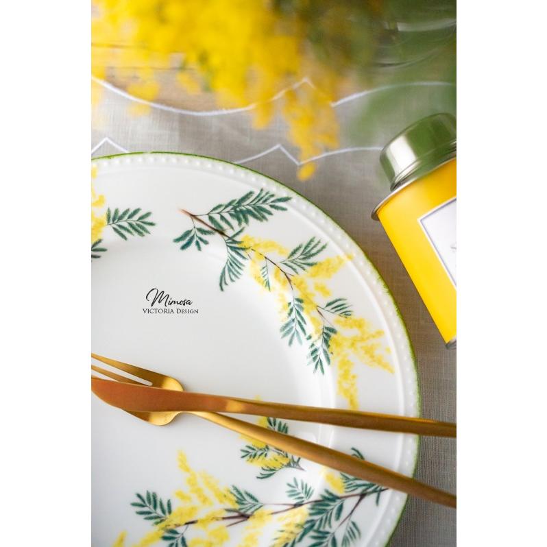 ポーセラーツ 転写紙 花柄 MIMOSA(ミモザ) : VICTORIA DESIGN - 通販