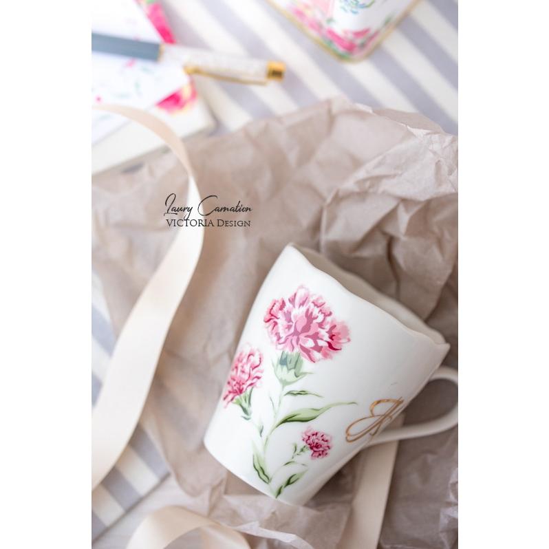 ポーセラーツ 転写紙 花柄 LAURY CARNATION(ローリーカーネーション