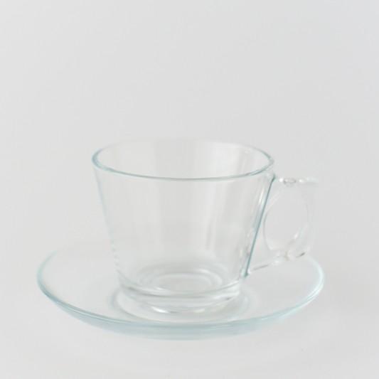 ポーセラーツ 白磁 食器 ガラス カップ ソーサー セット 北欧風 パシャ