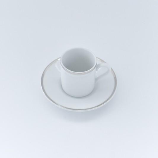 ポーセラーツ 白磁 食器 カップ&ソーサー セット マグカップ コップ