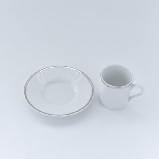 ポーセラーツ 白磁 食器 カップ&ソーサー セット マグカップ コップ