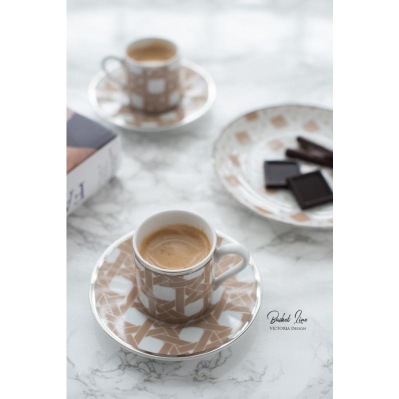 ポーセラーツ 白磁 食器 カップ&ソーサー セット マグカップ コップ