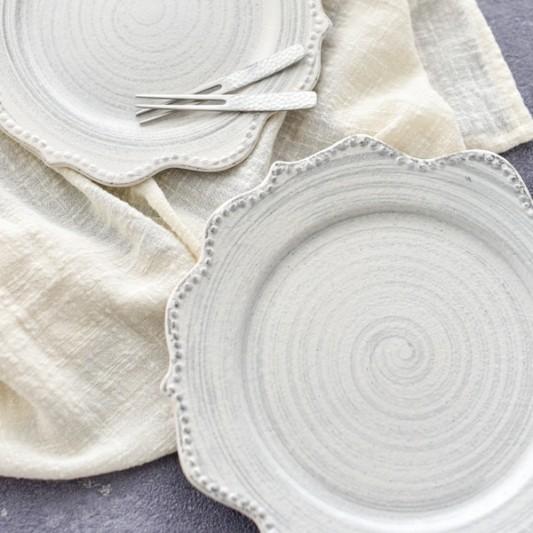 食器 皿 プレート テーブルウェア おしゃれ グレイッシュドットフリルプレート S 15 Gdfp S Victoria Design 通販 Yahoo ショッピング