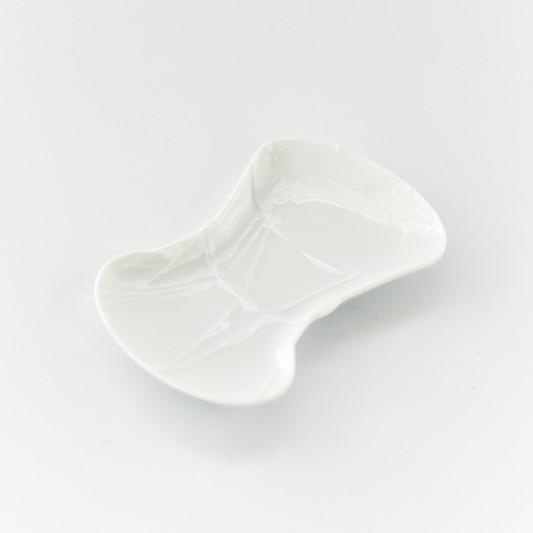 ポーセラーツ 白磁 食器 北欧風 和小皿5枚セット(箱入り) 和小皿