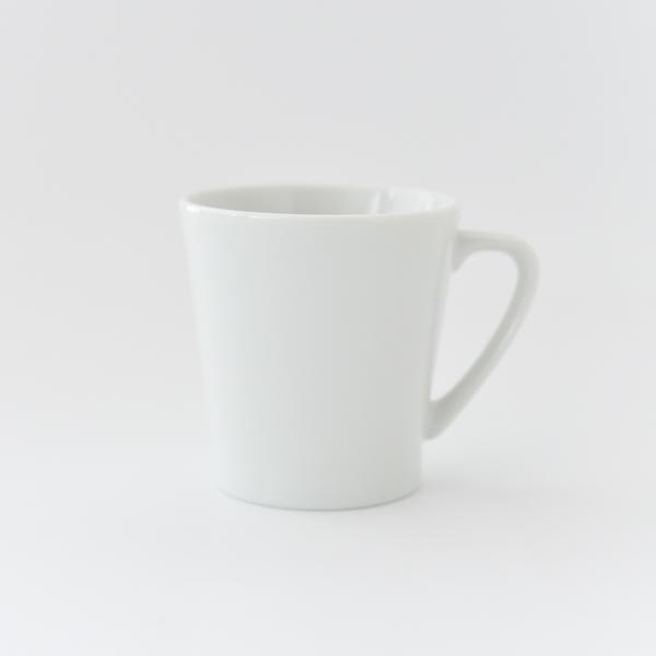 ポーセラーツ 白磁 食器 マグカップ コップ 北欧風 広口マグカップ（無くなり次第終了） :15-20200806-mug-01