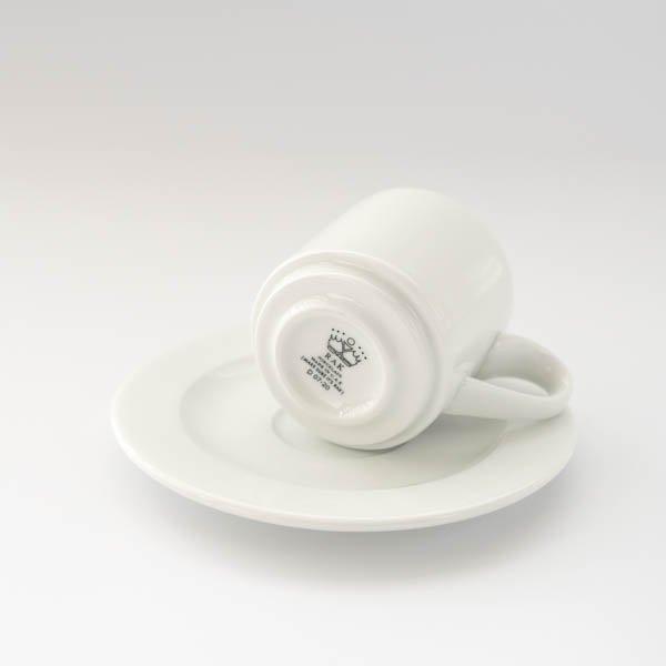 ポーセラーツ 白磁 食器 白い食器 カップ&ソーサー セット コーヒー