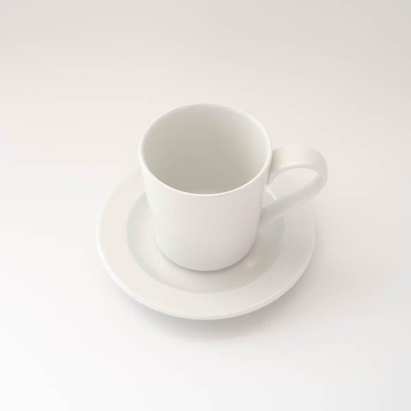 ポーセラーツ 白磁 食器 白い食器 マグカップ カップ&ソーサー