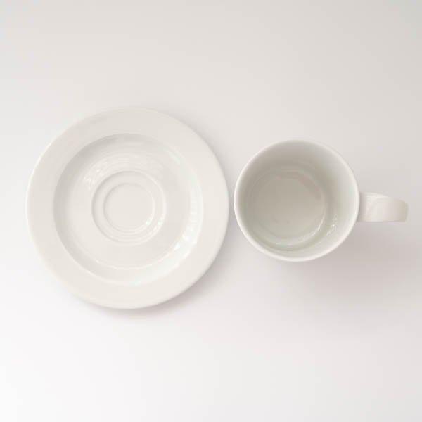 ポーセラーツ 白磁 食器 白い食器 マグカップ カップ&ソーサー セット
