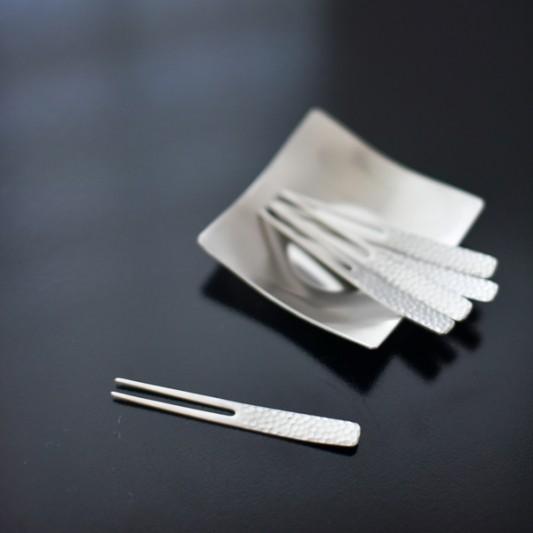 カトラリー フォーク 二又フォーク ピックフォーク5本セット（無くなり