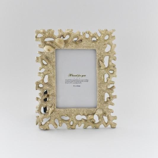 写真立て フォトフレーム ホワイト ゴールド おしゃれ インテリア 北欧