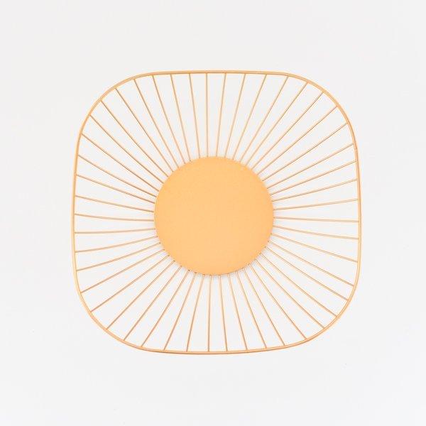 ゴールドフルーツバスケット かご ゴールド 収納 インテリア おしゃれ