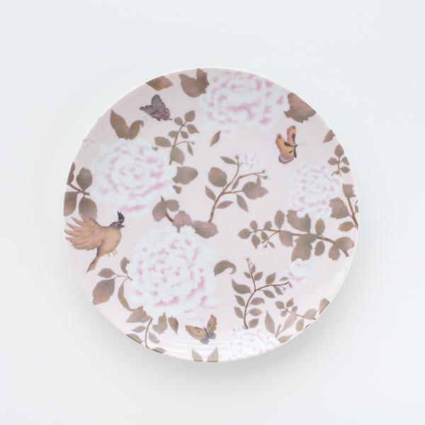 食器 フェミニン 皿 プレート シノワズリ/フレンチピオニープレート