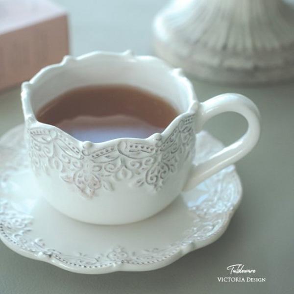 テーブルウェア 食器 クロシェ(カップ&ソーサー) アンティーク