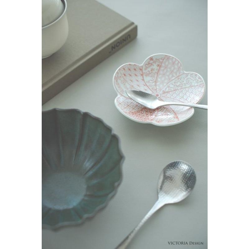 blueLeaves 植物デザイン　スプーン　マットシルバー　5本セット 楽天市場】【 5本セット】カトラリーセット マットシルバー