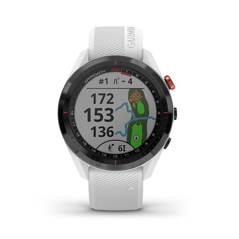 ガーミン（GARMIN）（メンズ、レディース） 距離計 ゴルフ 時計アプローチS62 White 010-02200 距離測定器 腕時計 GPS ゴルフナビ｜victoriagolf｜04