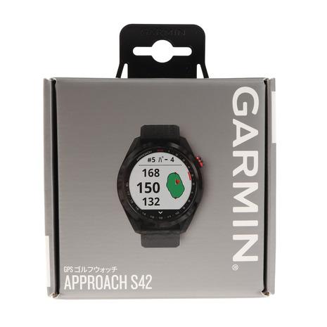 ガーミン（GARMIN）（メンズ、レディース） 距離計 ゴルフ 時計アプローチS42 010-02572 距離測定器 腕時計 GPS ゴルフナビ｜victoriagolf｜08