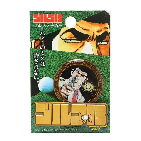 ホクシン（Hokushin）（メンズ、レディース）ゴルゴ13 ゴルフマーカー 
