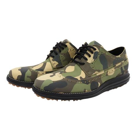 新品 コールハーン ゴルフシューズ スパイクレス カモフラ柄 オリジナルグランド 新品 コールハーン ゴルフシューズ スパイクレス カモフラ柄