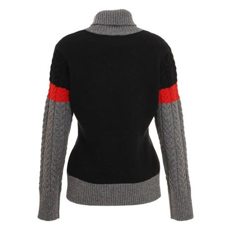 デサントゴルフ Descentegolf ゴルフウェア ケーブル タートルネック セーター Dgwsjl08 Bk00 レディース Victoria Golf Paypayモール店 通販 Paypayモール