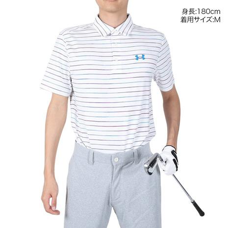 アンダーアーマー（UNDER ARMOUR）（メンズ） ゴルフウェア 春夏 吸汗速乾 UVカット 高通気 プレーオフ 半袖ポロシャツ2.0 1327037｜victoriagolf｜02